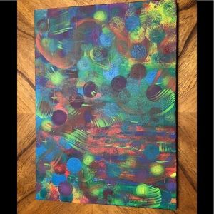 🆒 Unique Gorgeous Hand Painted Acrylic on Canvas